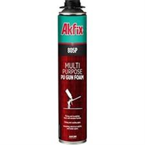 AKFİX TABANCALI KÖPÜK 750ML 12 ADET